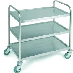 APS Servierwagen silber 59,0 x 91,0 x 93,0 cm