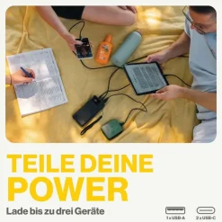 aqiila Powerbird B20+ Powerbank 20000 mAh schwarz