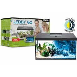 AquaEl Leddy 60 54 l Aquarium Set Schwarz
