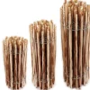 Aquagart Staketenzaun 20 m x 120 cm Braun/Holz