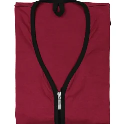 Aquarti Bademantel Aquarti Dunkelrot XL