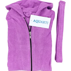 Aquarti Bademantel Aquarti Lila S