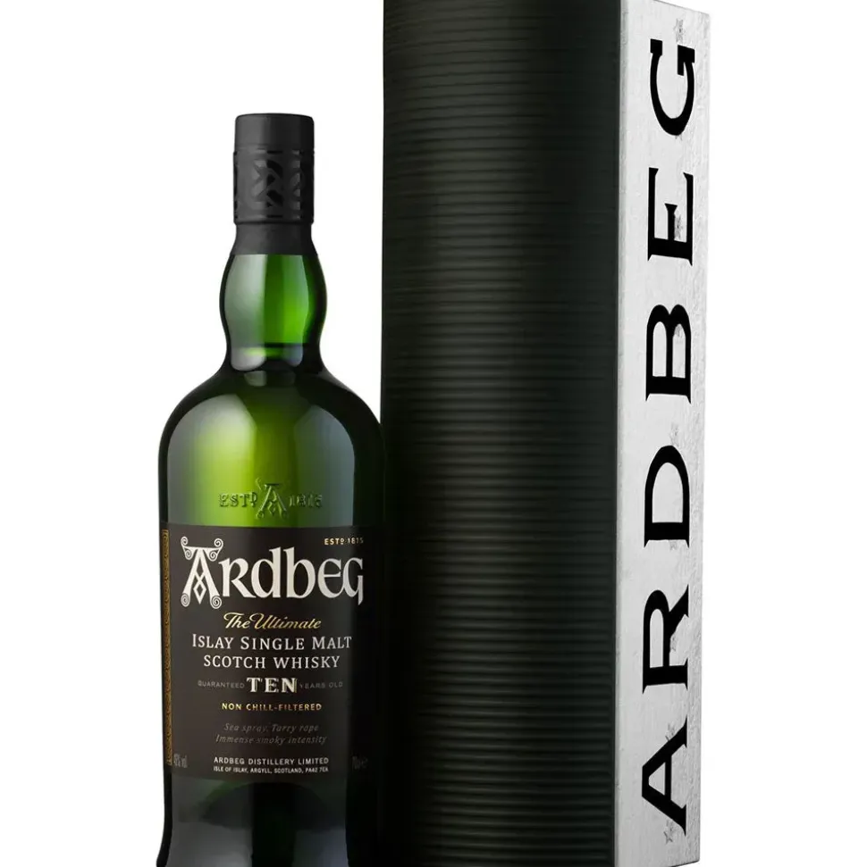 Ardbeg 10 Years Old Islay Single Malt Scotch 46% vol 0,7 l Geschenkbox