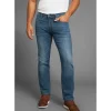 Arizona Stretch-Jeans Straight Fit Blau 33/32