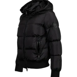 Armani Exchange Damen Daunenjacke - Steppjacke mit Kapuze, Reißverschluss, Echte Daunen, Warm Gefüttert