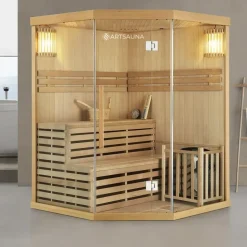 Artsauna Espoo150 Premium inkl. 6 kW Ofen + int. Steuerung