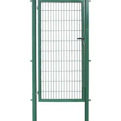 Arvotec Zauneinzeltür 100 x 200 cm Grün/Metall