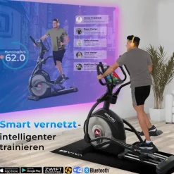 AsVIVA Crosstrainer E50 Pro Grau