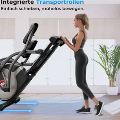 AsVIVA Crosstrainer E50 Pro Grau