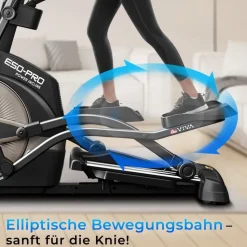 AsVIVA Crosstrainer E50 Pro Grau