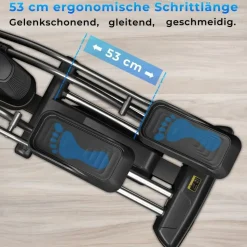 AsVIVA Crosstrainer E50 Pro Grau