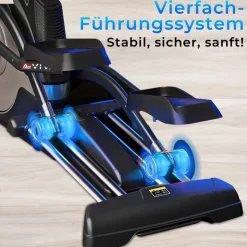 AsVIVA Crosstrainer E50 Pro Grau