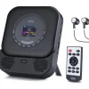 August SE15B MP3-Player Schwarz Bluetooth®, Lautsprecher