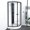 Aurlane Factory Komplettdusche 85 x 85 cm schwarz