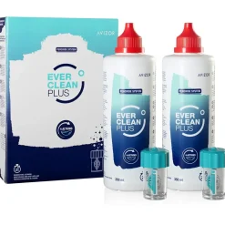 Avizor Ever Clean Plus Lösung 2 x 350 ml + Neutralisationstabletten 90 St.