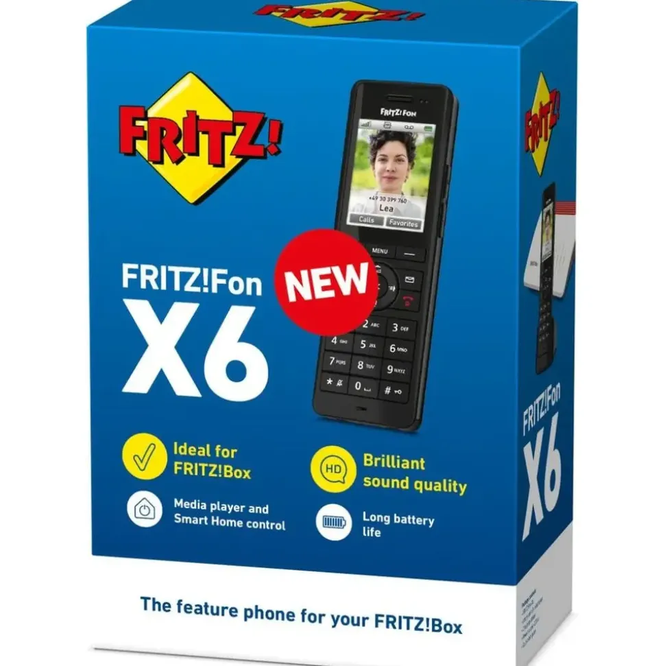 AVM FRITZ!Fon X6 schwarz ES