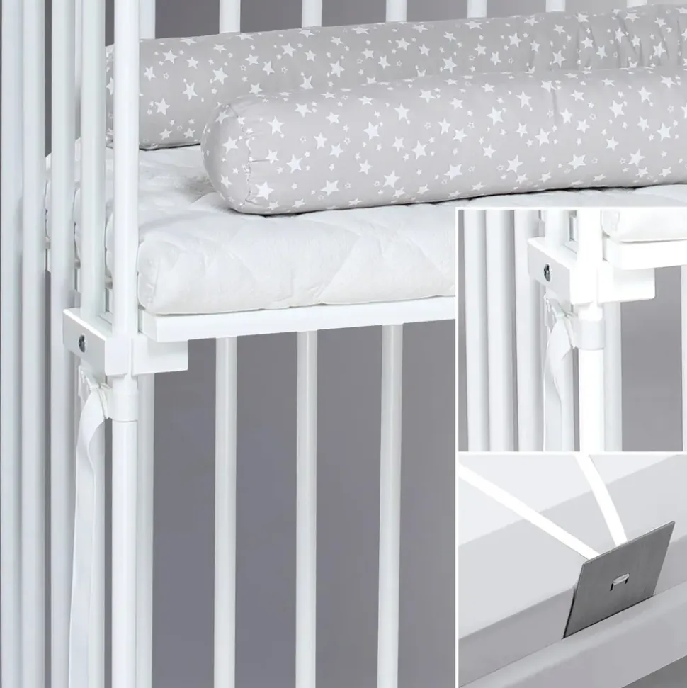 babybay Boxspring Beistellbett weiß
