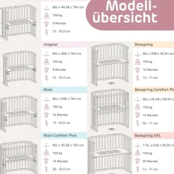 babybay Boxspring XXL Beistellbett