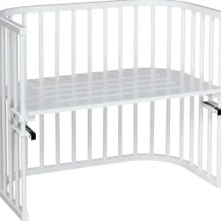 babybay Maxi Beistellbett seidenmatt weiß