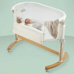 BabyGO Amila Beistellbett creme