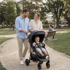 BabyGO 3 in 1 Kinderwagen black