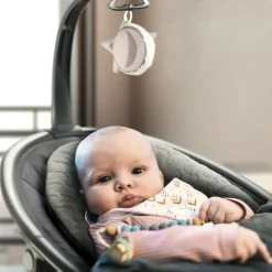 BabyGO Newborn Set Family Grau/Weiß inkl. Zubehör