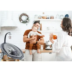 BabyGO Newborn Set Family Grau/Weiß inkl. Zubehör