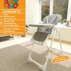 BABY VIVO Tippy Grau