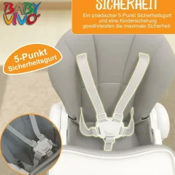 BABY VIVO Tippy Grau