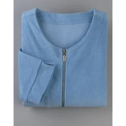 Bademantel Himmelblau 40/42