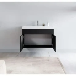 Badplaats Paso 01 1-tlg. Schwarz