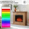 Balderia Elektrokamin BALDERIA Dunkle Eiche Braun