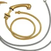Barberpub Mischbatterie Und Handbrause Wasserhahn Für Friseurwaschbecken, Friseurarmatur Mit Waschbecken 8611 8675 8010 8670 8692 8620 8679,wh8005bk (gold)