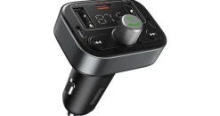 Baseus Carregador Isqueiro Baseus S-09 Pro - Transmissor FM Preto