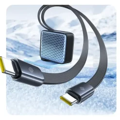 Baseus EnerCore CJ21 Charger Retractable 3C 67W EU Black