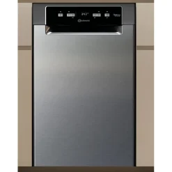 Bauknecht BK6UC11BS7A0X Einbau-Geschirrspüler (unterbaufähig, 448 mm breit, Edelstahl)