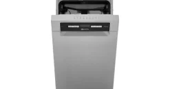 Bauknecht BSUO 3O33 PF X Einbau-Geschirrspüler (unterbaufähig, 448 mm breit, Edelstahl)