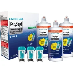 Bausch + Lomb EasySept Peroxid-Lösung 3 x 360 ml