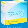 Bausch + Lomb PureVision2 for Presbyopia 6 St. / 8.60 BC / 14.00 DIA / -1.50 DPT / High ADD