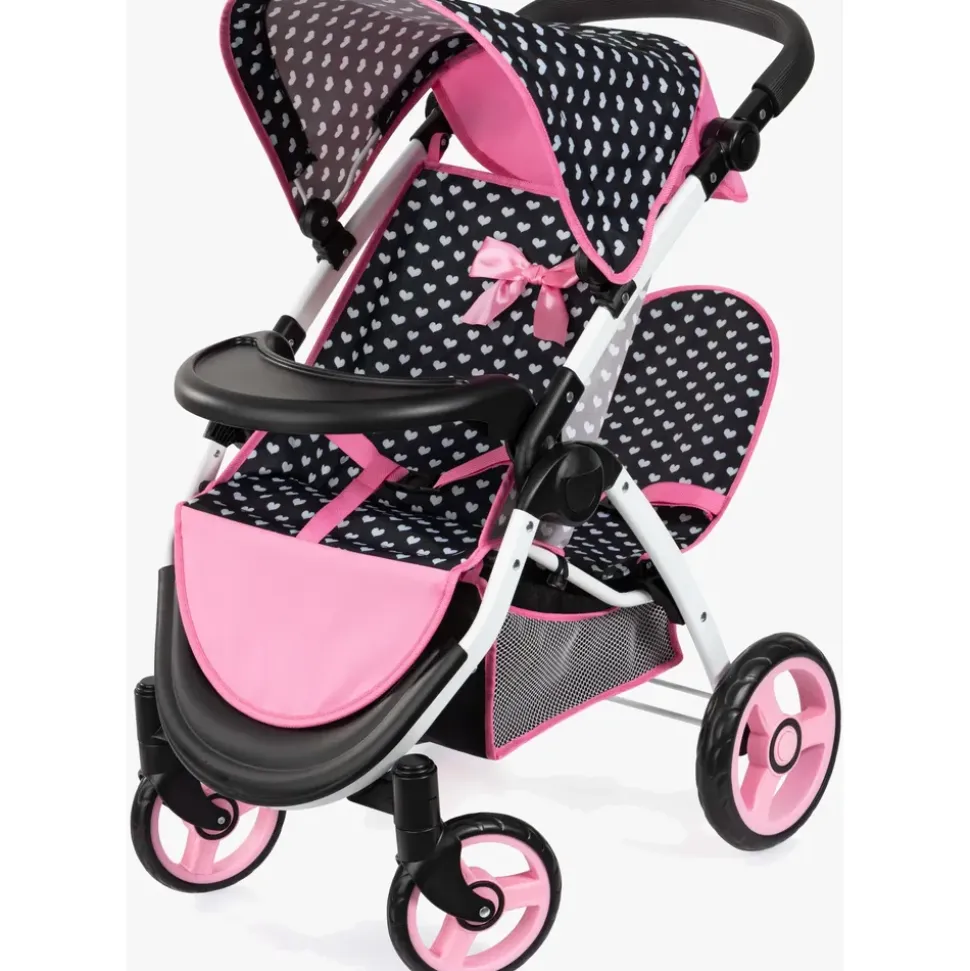 Bayer Design Twin Star Schwarz/Rosa