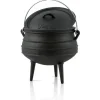 BBQ-Toro Dutch Oven 8 l Gusseisen schwarz