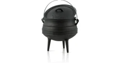 BBQ-Toro Dutch Oven 8 l Gusseisen schwarz