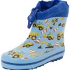 Beck Minibagger Gummistiefel Hellblau 18