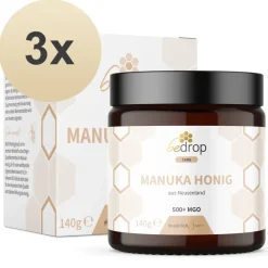 bedrop Vorteilsset: Manuka Honig MGO 500+ - 140g zum Sparpreis