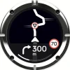 Beeline Moto II Classic Navigationssystem Edelstahl poliert