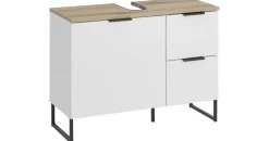 Bega BBK Waschbeckenunterschrank Denver 80 x 60 x 35 cm Weiß