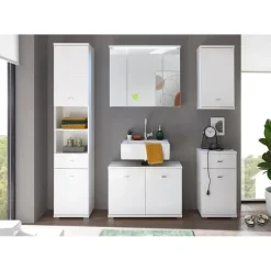 Bega BBK Waschbeckenunterschrank 80 x 57 x 30 cm Weiß