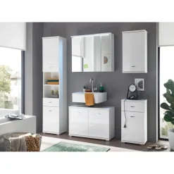Bega BBK Waschbeckenunterschrank 80 x 57 x 30 cm Weiß