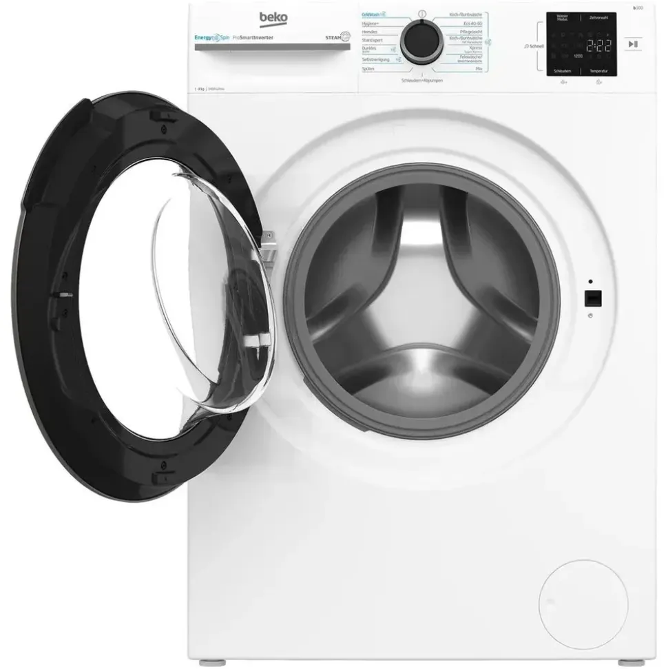 Beko BM3WFU4841W1 Waschmaschine (8 kg, 1400 U/min)