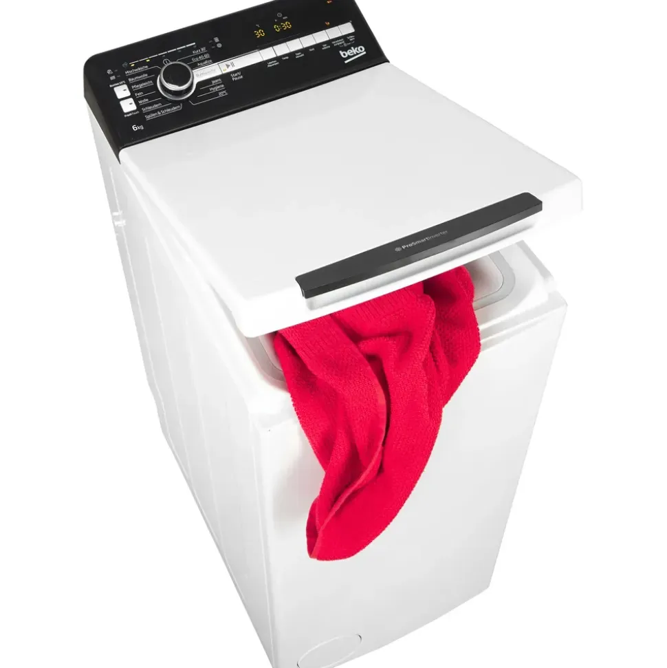 Beko BTL1WFP10622DE Toplader (6 kg, 1200 U/min)